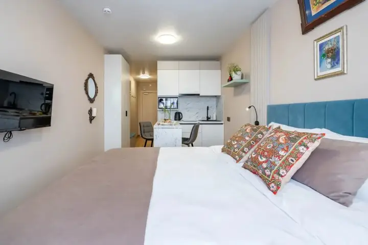 Санкт-Петербург: Dizayn-Apart U Metro Kirovskiy Zavod Apart-Hotel