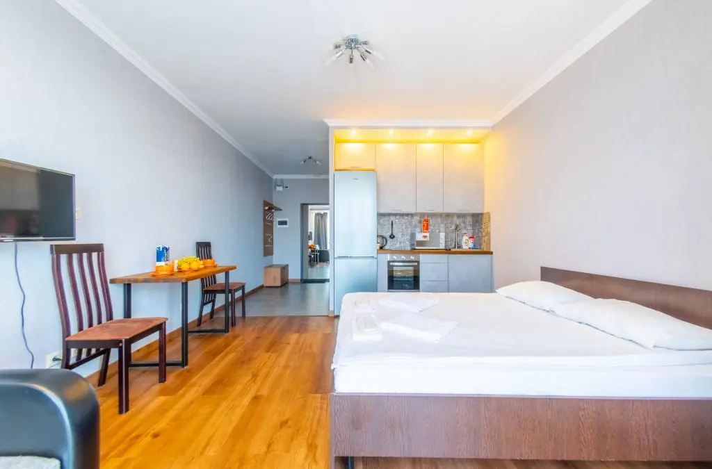 Долгопрудный: Квартира OrangeApartments24 Сереброва 4