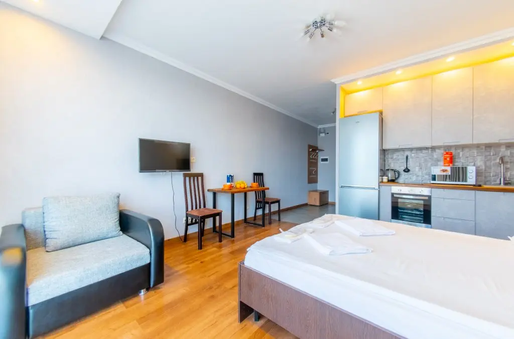 Долгопрудный: Квартира OrangeApartments24 Сереброва 4