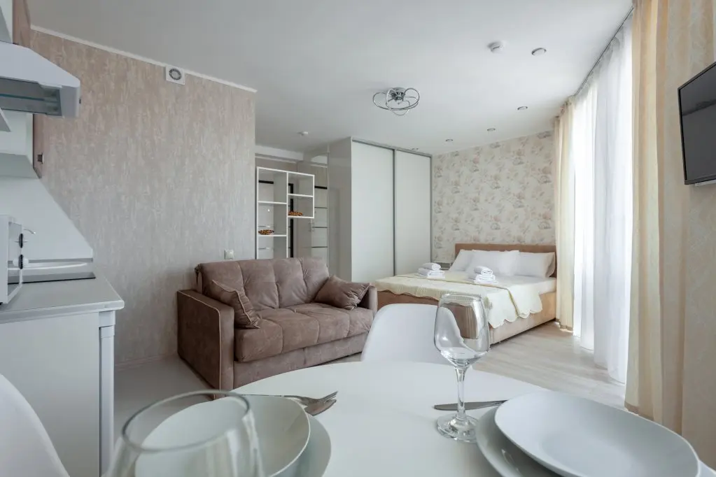 Сочи: Апартаменты Deluxe Apartment Крымская 44А
