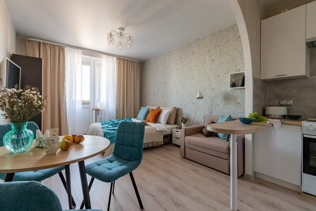 Санкт-Петербург: Апартаменты Satin home Blue bird