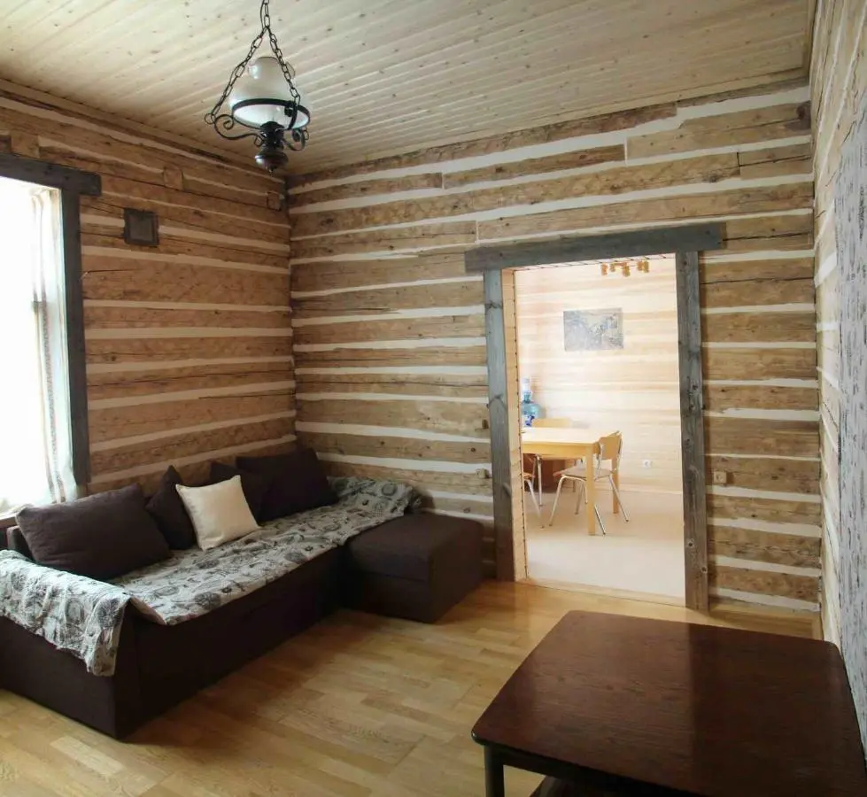Сортавала: Log cabin in the center