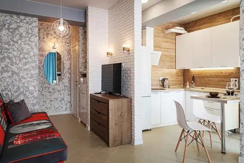 Апартаменты Дизайн студия на Курортном 96/4 от HomeHotelSochi — фото 1