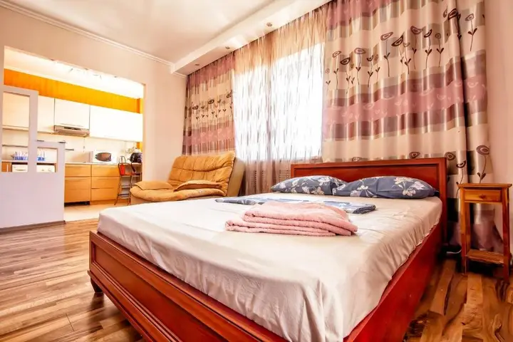 Алматы: 405 Apartamenty v delovom tsentre s krasivym vidom Otlichnyj variant dlja turistov i komandirovannyh