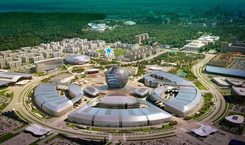 Астана: 2 bedroom apartment next to AIFC, Nazarbayev University & former EXPO