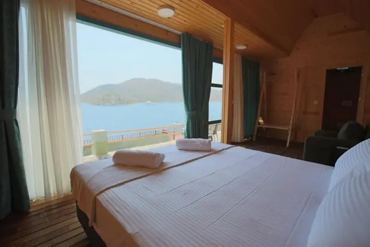 Ортакент: Bungalow With Pier Terrace View in Bozburun