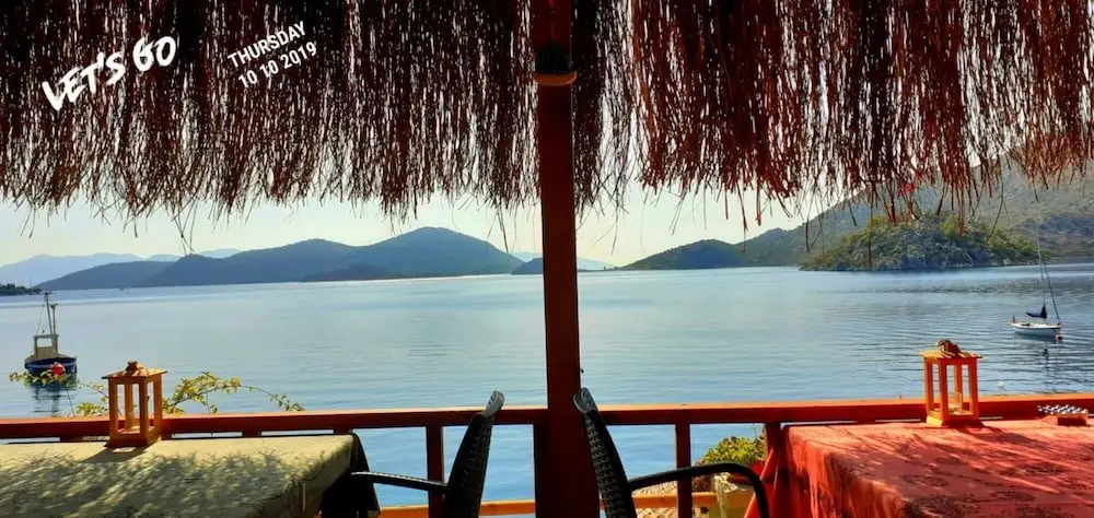 Ортакент: Bungalow With Pier Terrace View in Bozburun