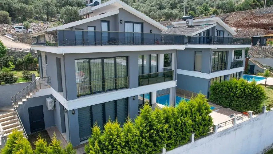 Фетхие: Fethiye Çalıca Tepesinde, Özel Havuzlu Lüks Villa