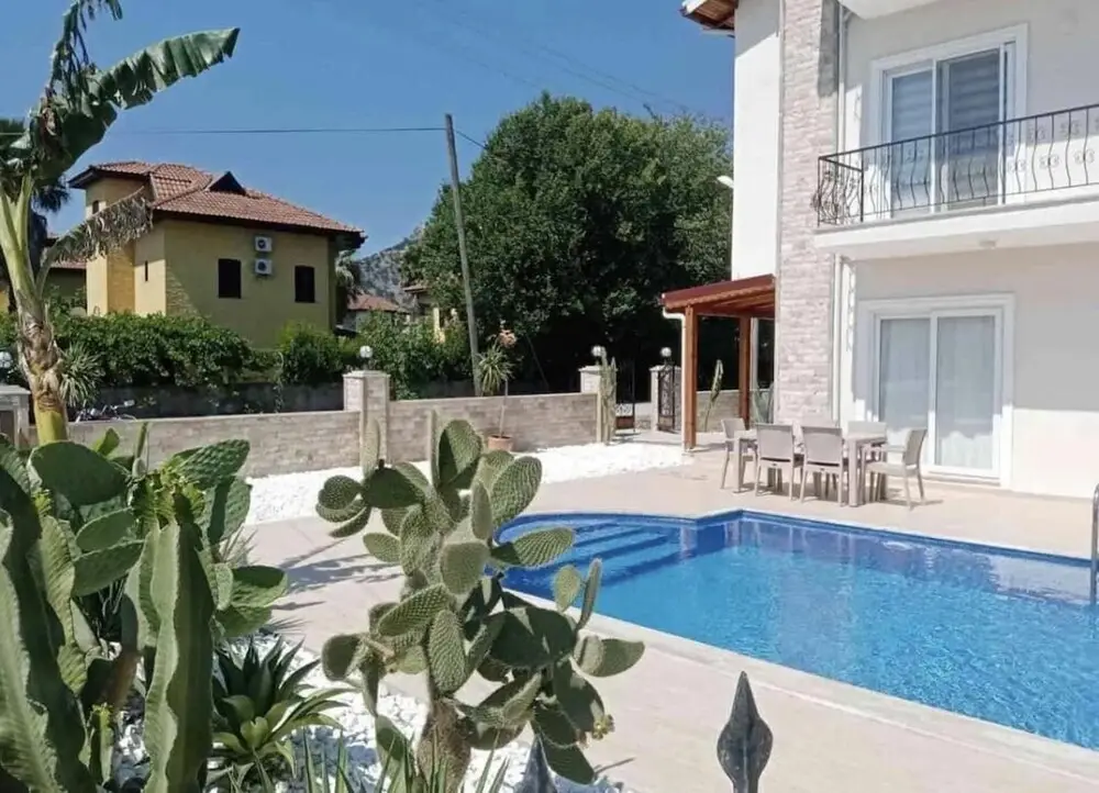 Дальян: Captivating 2-bed Penthouse Dalyan With Pool