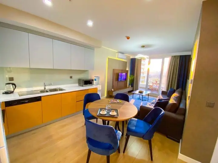 Стамбул: Modern 1 1 Apartment With Terrace - Core Living