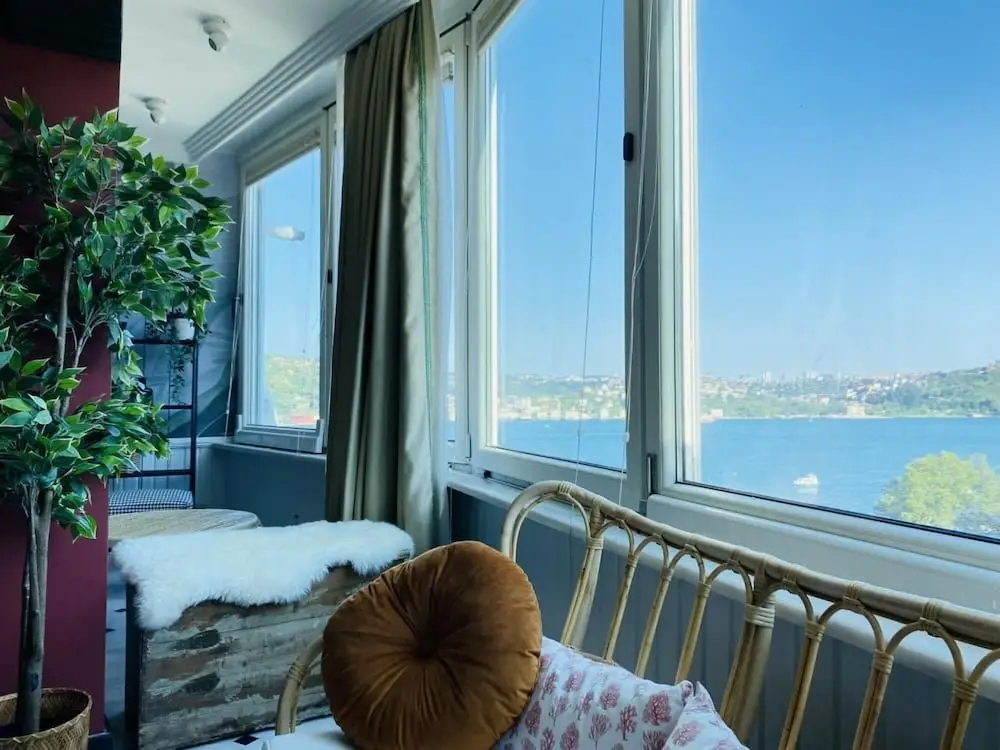 Стамбул: Missafir Flat With Bosphorus View in Rumeli Hisari