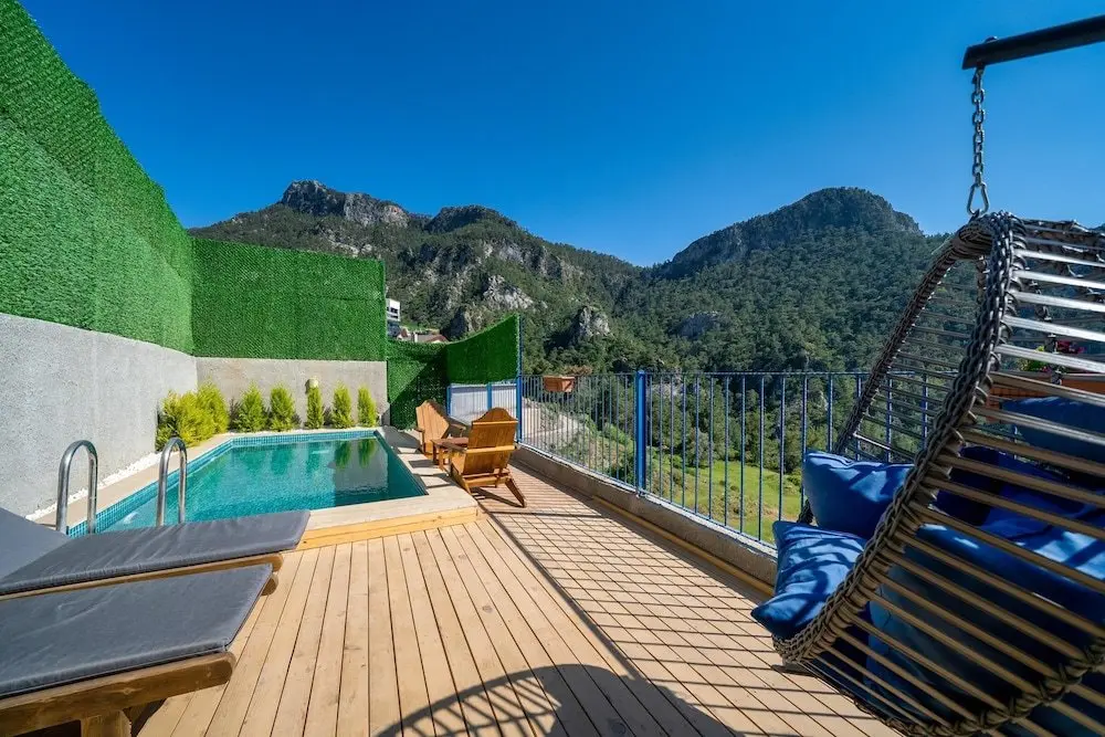 Фетхие: Honeymoon Bungalow With Private Pool and Sea View
