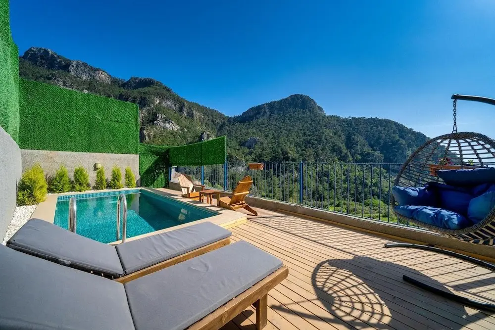 Фетхие: Honeymoon Bungalow With Private Pool and Sea View