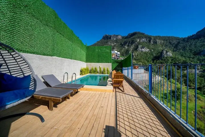 Фетхие: Honeymoon Bungalow With Private Pool and Sea View