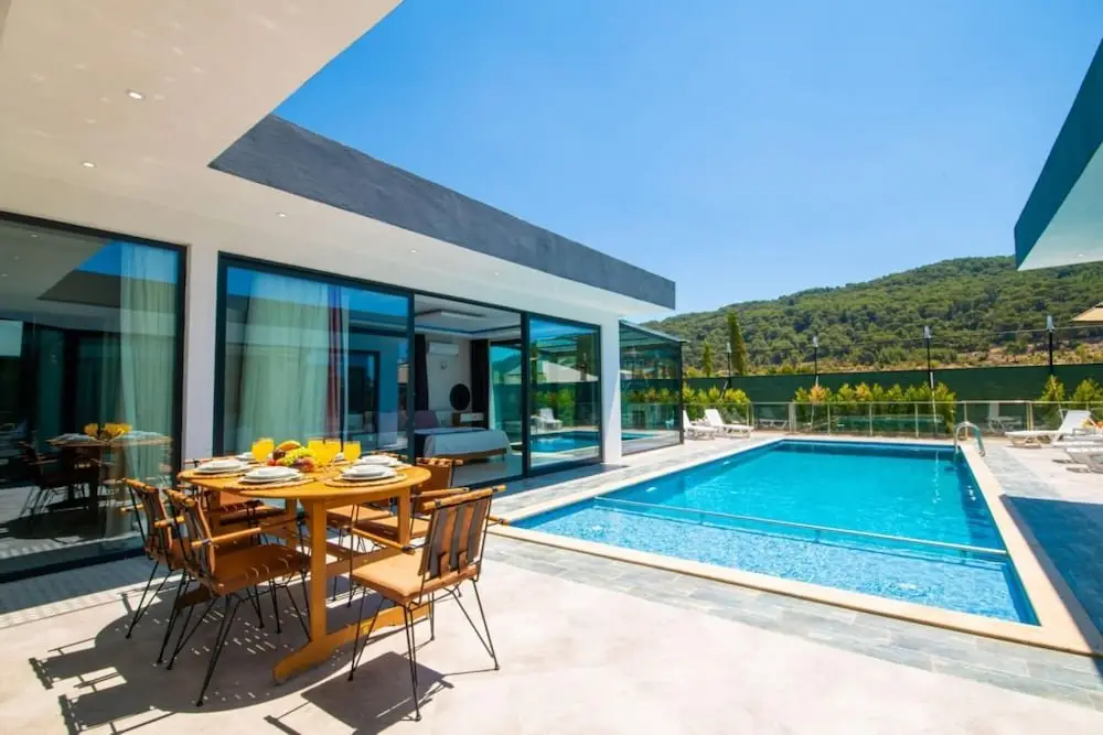 Сарыбелен: Dreamy Villa With Private Pool and Jacuzzi in Kas