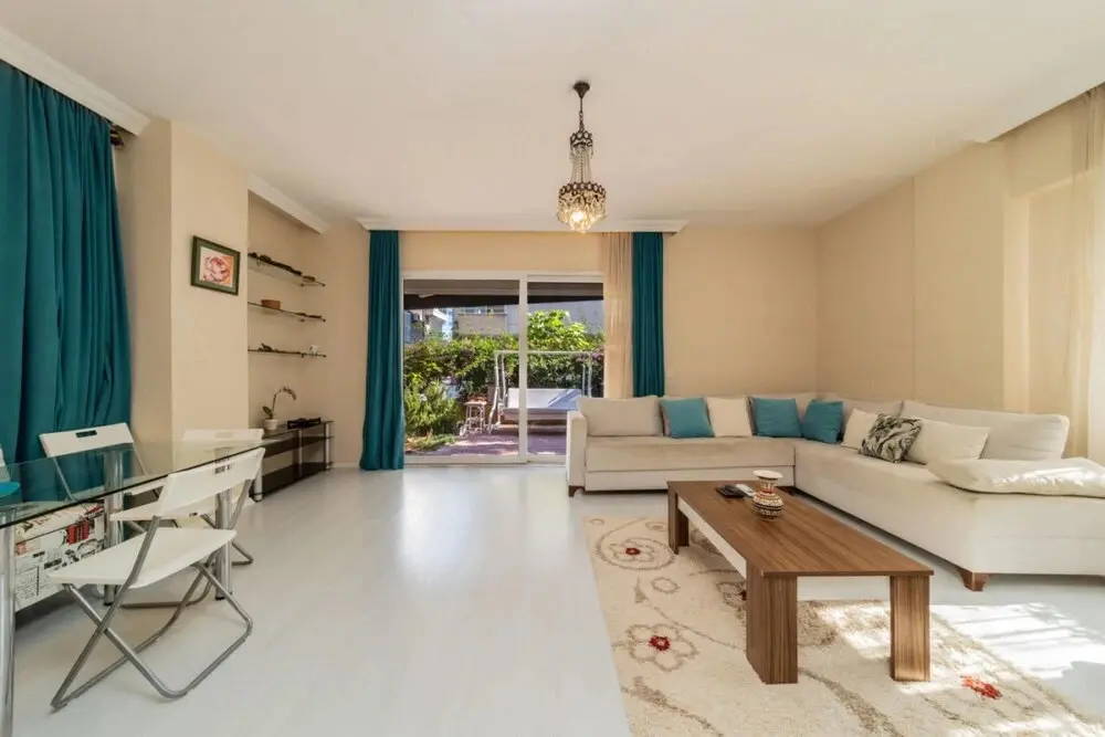 Анталья: Flat With Backyard 600 m to Duden Waterfalls