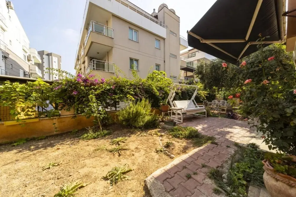 Анталья: Flat With Backyard 600 m to Duden Waterfalls