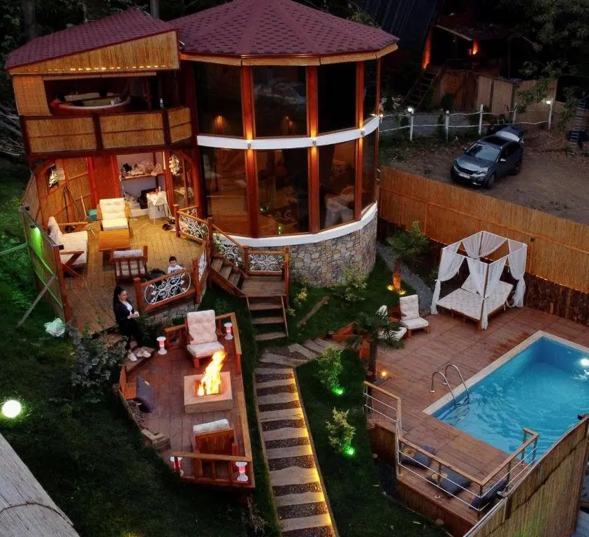 Сакарья: Villa With Pool Backyard and Jacuzzi in Sapanca
