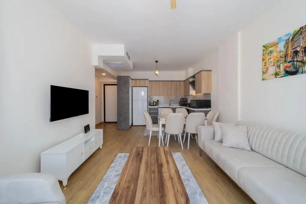 Анталья: Remarkable Flat With Shared Pool in Kepez