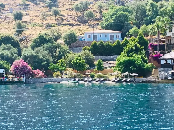 Бозбурун: Flat With Island View in Adatepe Bozburun
