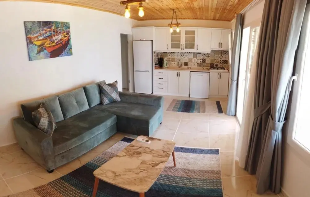 Бозбурун: Flat With Island View in Adatepe Bozburun