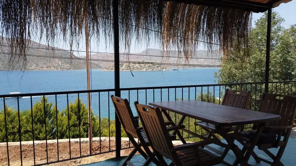 Бозбурун: Flat With Island View in Adatepe Bozburun