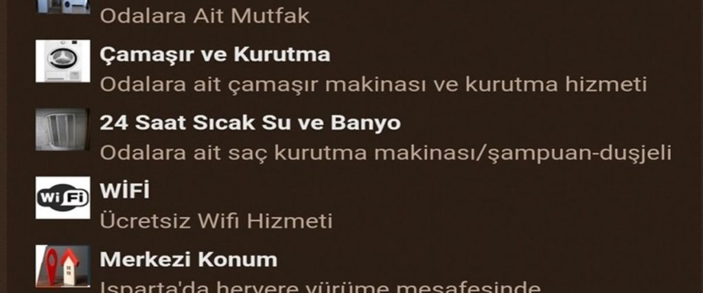 Испарта: Famil Konaklama Tesisi