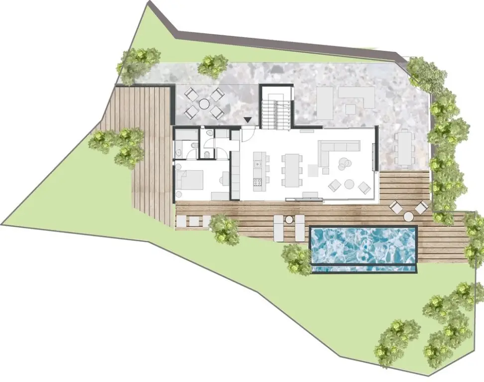 Каш: 14 Premium Villas with Restaurant & Tennis Court in Nature - Notos Club