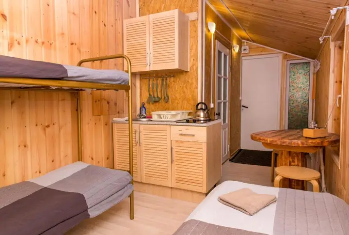 Выборг: Turbaza Scandi Land Apartments с зоной барбекю Выборг