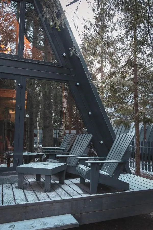 Орехово: ЁLKI A-frame Новожилово Drive - рядом с курортом Игора