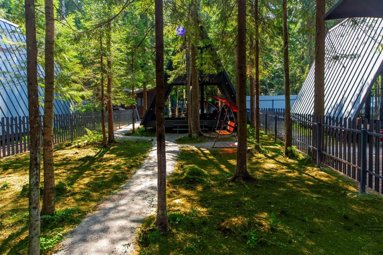 Орехово: ЁLKI A-frame Новожилово Drive - рядом с курортом Игора