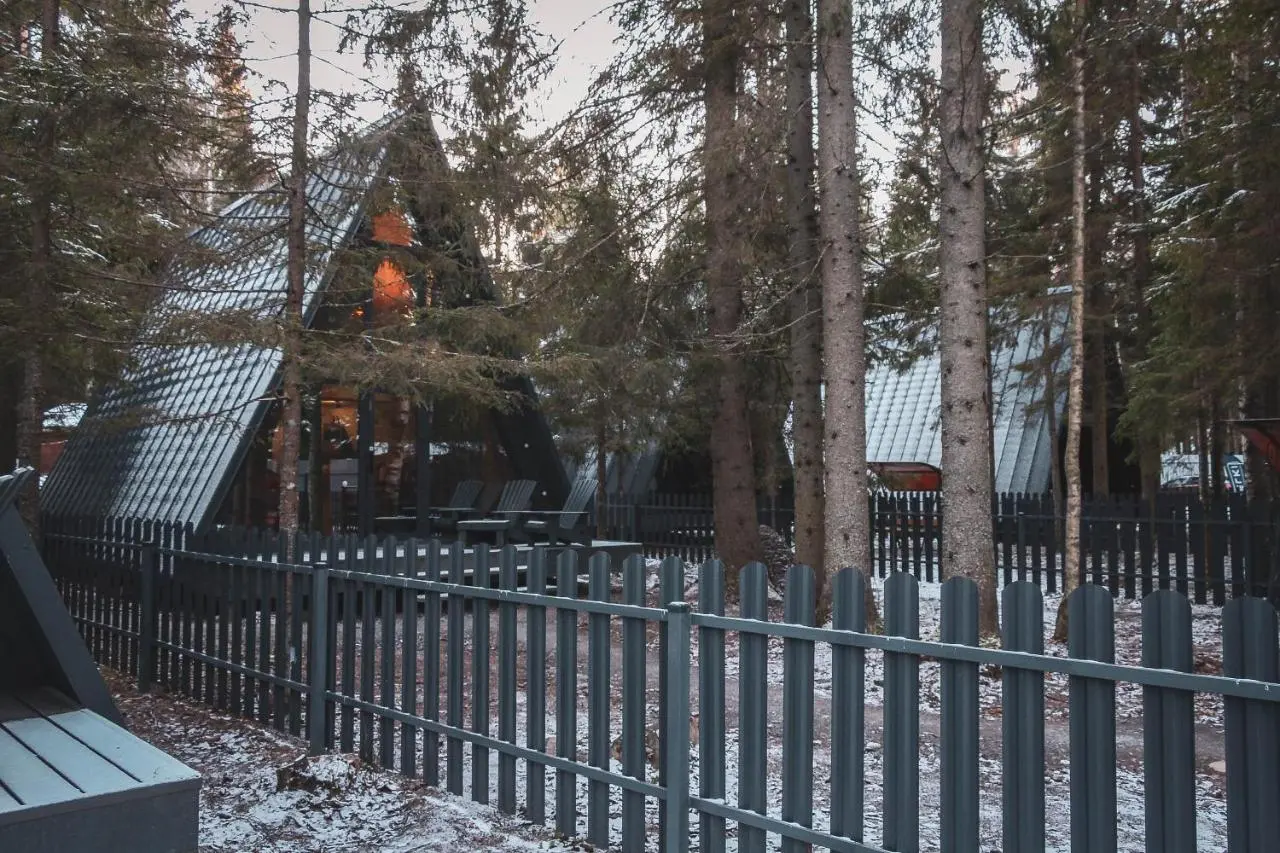 Орехово: ЁLKI A-frame Новожилово Drive - рядом с курортом Игора