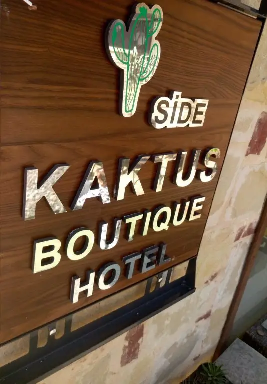 Манавгат: Kaktus Boutique Hotel Side