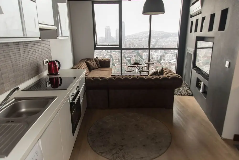 Стамбул: Dumankaya Ikon 38 Floor 2 Bedroom C
