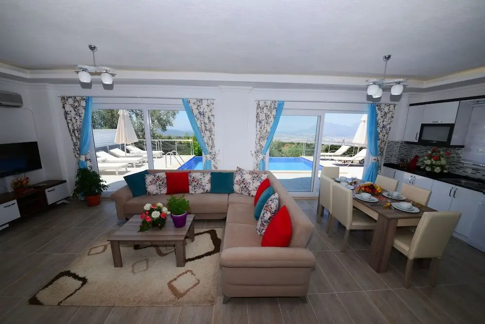 Сарыбелен: KAL4800 Villa Utku 3 Bedrooms