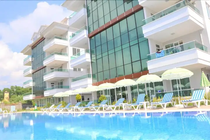 Аланья: Kestel River Beach Apartment 205