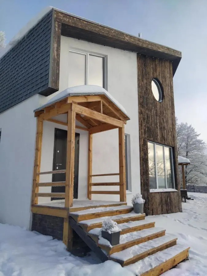 Островцы: Видовой дом на реке Пахра с камином