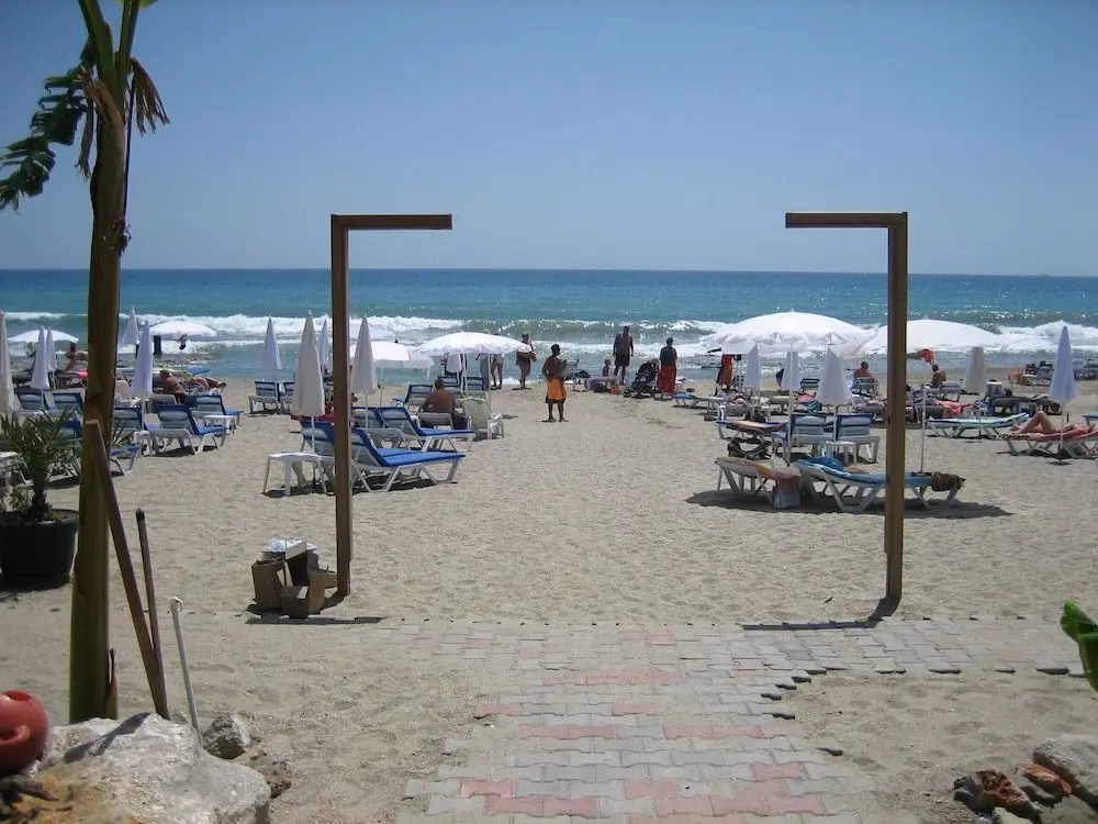 Аланья: Super Luxus Strand Apartment Euro Golden 13 in Alanya