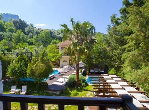 Villa with 6 bedrooms in Fethiye with wonderful sea view private pool enclosed garden 2 km from the beach — фото 1