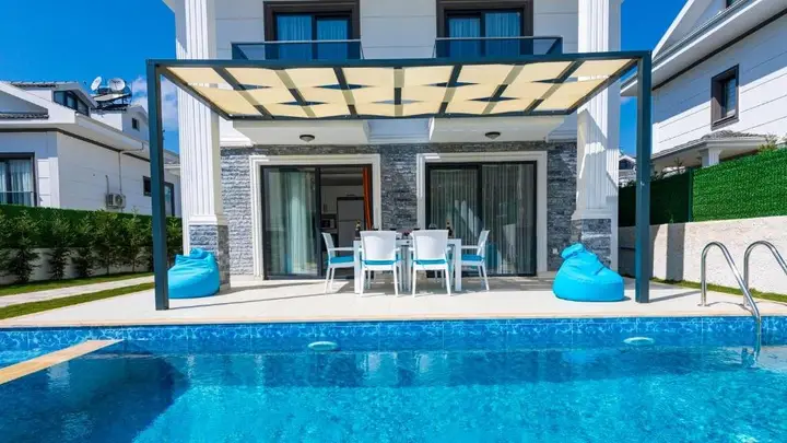 Фетхие: Hisar 2 - 4 Bedroom Holiday Villa in Hisarönü