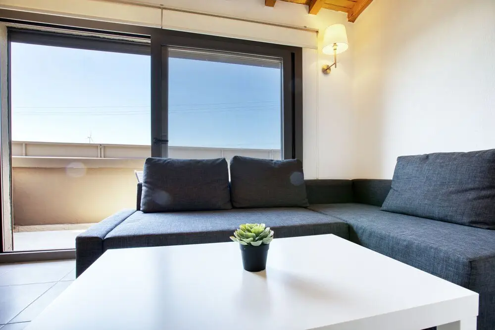 Чешме: AEGEAN Apartments - Marina & Chios Island View