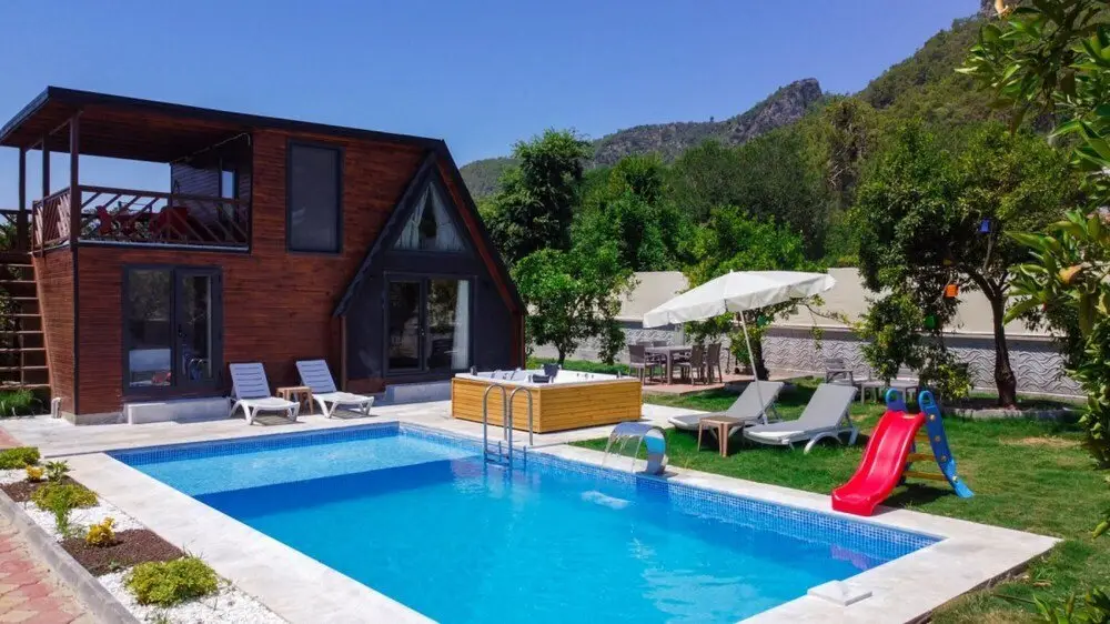 Фетхие: Villa With Pool Jacuzzi and Backyard in Inlice