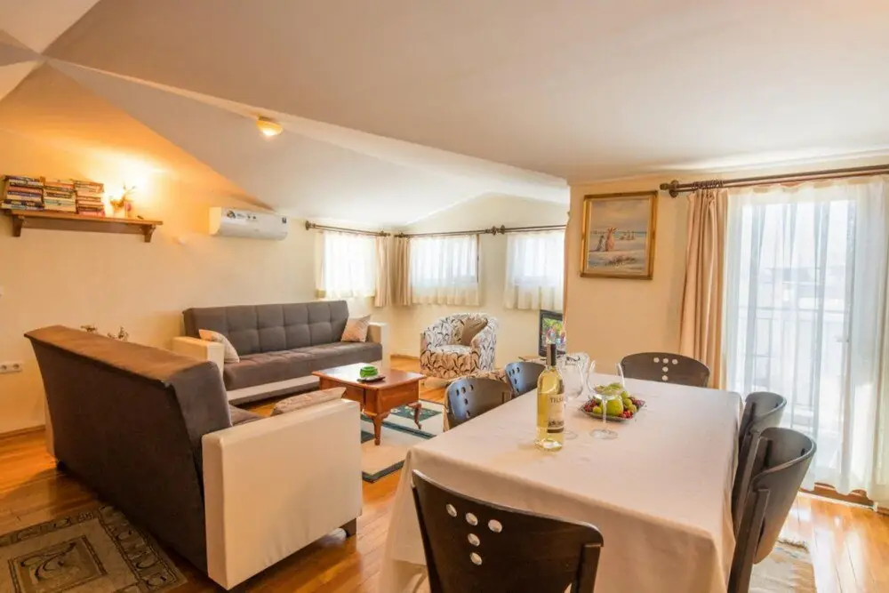 Анталья: Amazing Flat With Shared Pool and Balcony in Kas