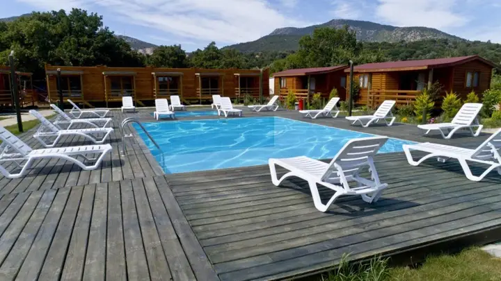 Бодрум: Cozy Tiny House With Shared Pool in Bodrum