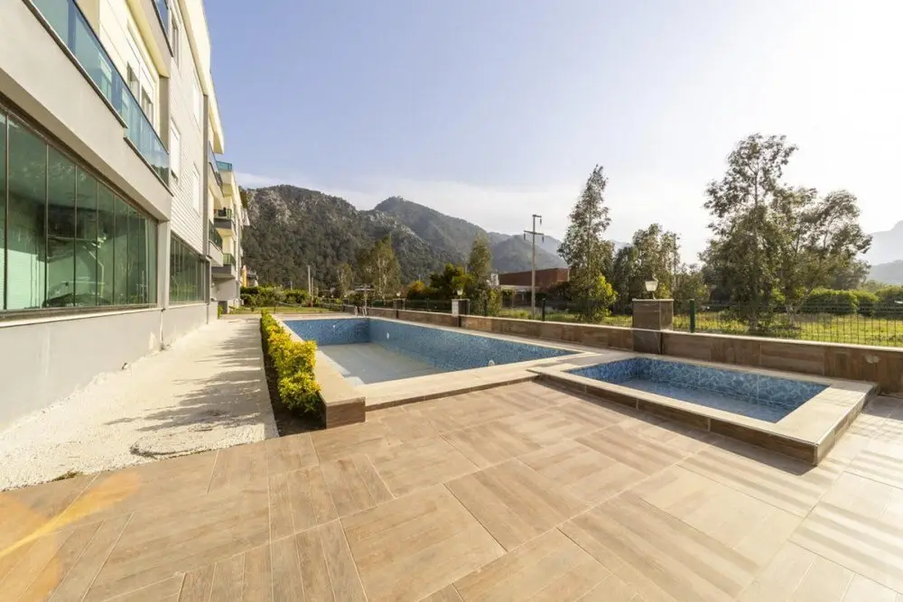 Анталья: Flat With Shared Pool and Balcony in Konyaaltii