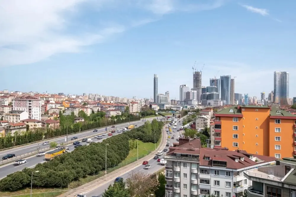 Стамбул: Stylish Studio Flat With City View in Atasehir