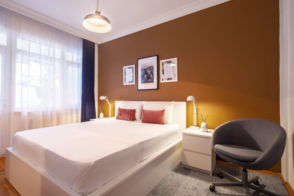 Стамбул: Missafir Apartment With a Panoramic Bosphorus View