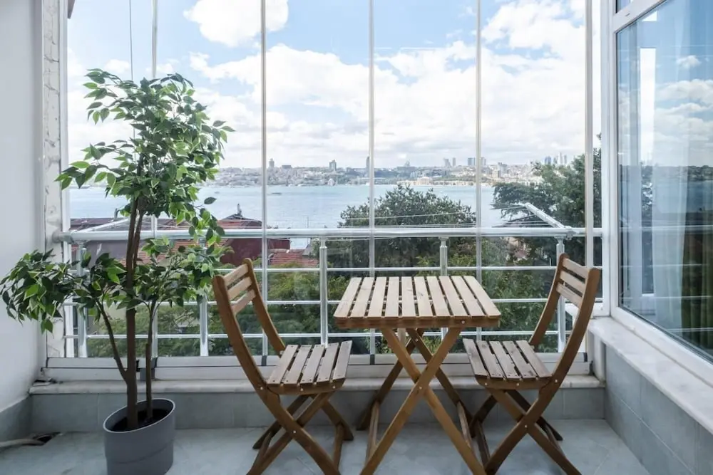Стамбул: Missafir Apartment With a Panoramic Bosphorus View