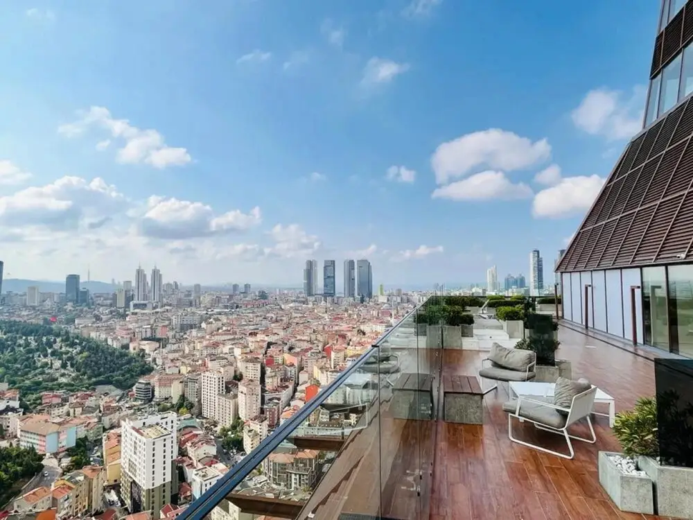 Стамбул: Cozy Loft With Skyline View in Modern Residence