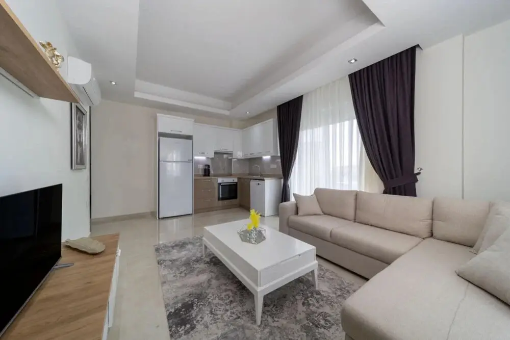 Аланья: Modern Flat With Shared Closed Pool in Alanya